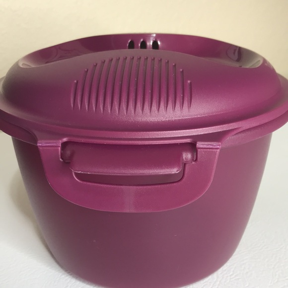 Tupperware 3 Piece Microwave Steamer. 2.2 Liters. Very Good Condition. - Picture 7 of 9
